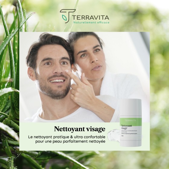 Nettoyant visage en stick