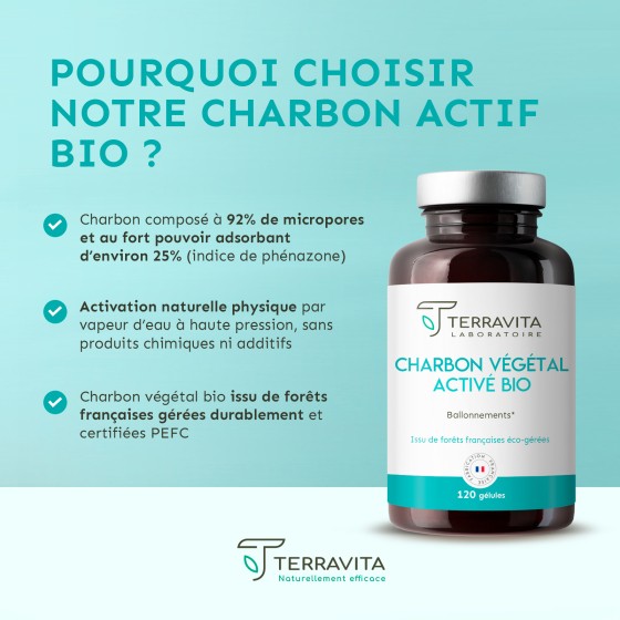 Charbon Actif Bio & Français - Verynatura 