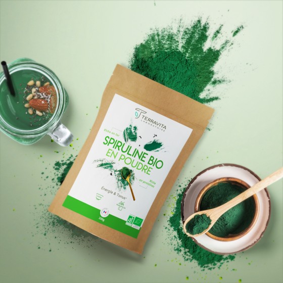 Spiruline Bio en poudre